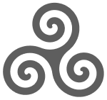 Logo Triskelion Osteopathy, registered cranial osteopath